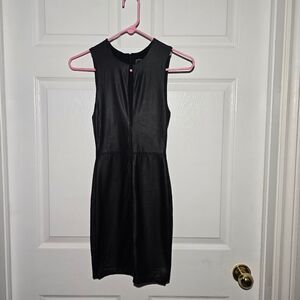 NOOKIE faux leather minidress